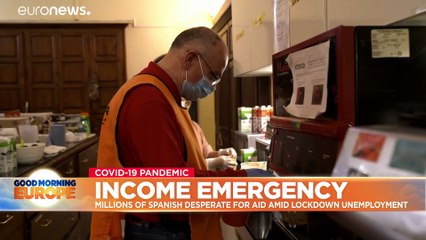 'If I eat lunch, I don't eat dinner': Coronavirus lockdown punishes Spain's poorest