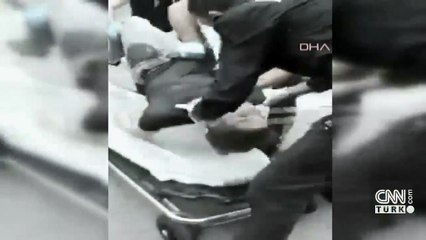 Uygulamadan kaçan Suriyeli gence polis ateş açtı