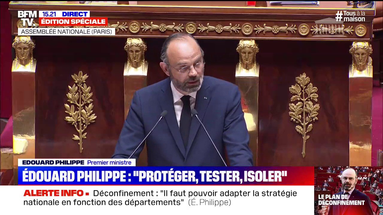 Masques : Édouard Philippe "invite toutes les entreprises à équiper leurs salariés"
