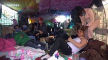 160 Venezuelan migrants camp on the outskirts of Bogota during coronavirus lockdown