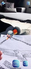 Meet the King Eagle! The augmented reality character in a fascinating story of the Little Bleu Dragon!