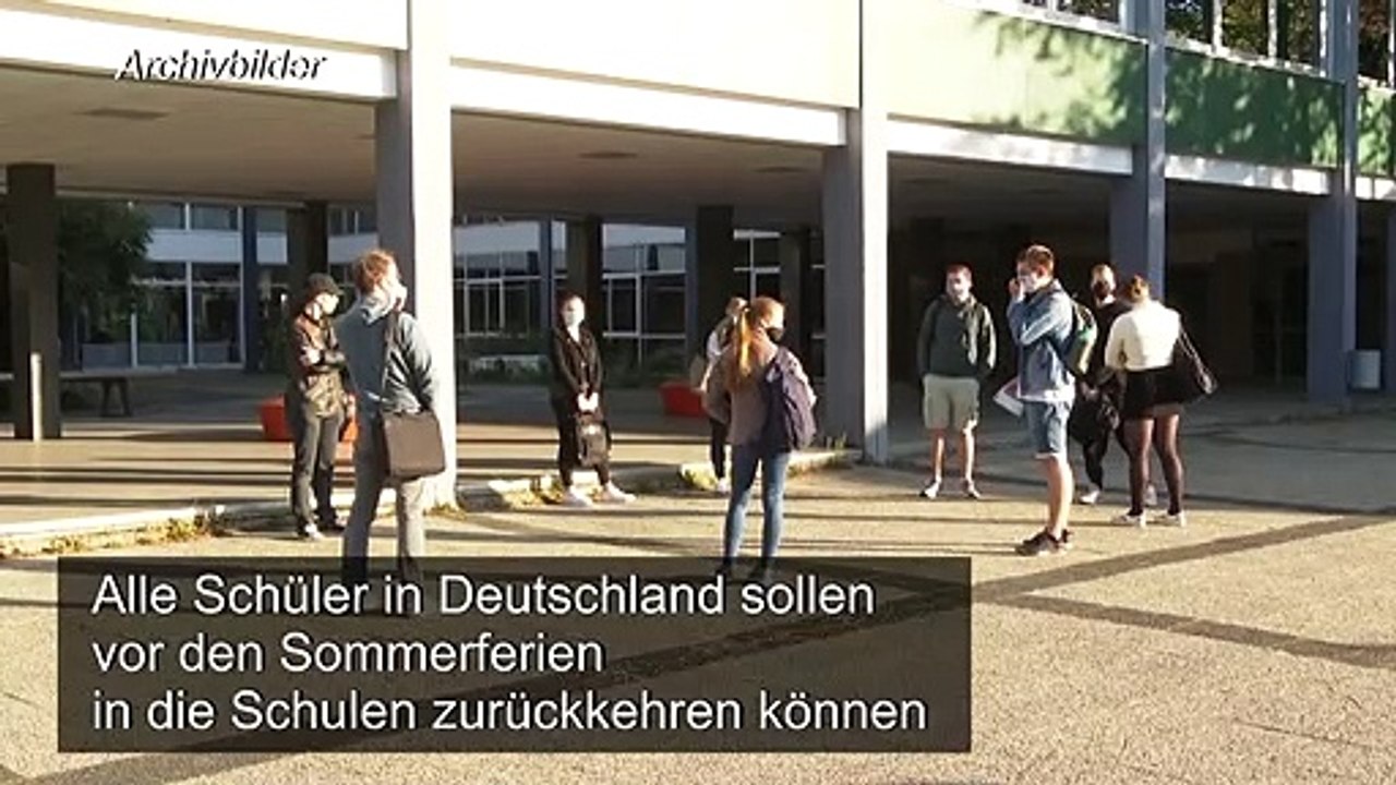 Corona-Krise: Präsenzunterricht für alle Schüler vor den Sommerferien