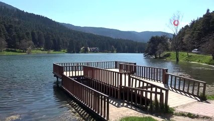 Gölcük Tabiat Parkı sessizliğe büründü