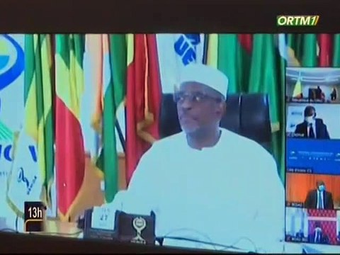 ORTM / Covid 19 - Sommet extraordinaire de l’UEMOA - Visioconférence - Les Chefs d’Etats ont échangés sur la pandémie