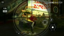 Zombie Hunter Apocalypse Android Gameplay.  Shooting game Walkthrough Part # 9 (IOS , Android).mp4