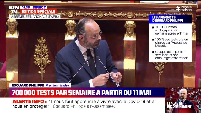 Régions rouges , régions vertes : Edouard Philippe annonce la mise en place d'une carte du déconfinement