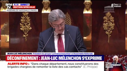 Jean-Luc Mélenchon: "Une deuxième vague de l'épidémie est inéluctable"