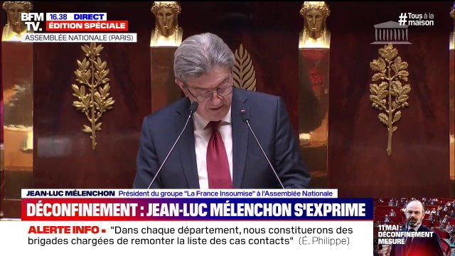 Jean-Luc Mélenchon: Une deuxième vague de l'épidémie est inéluctable