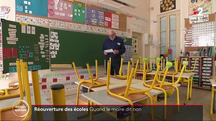 Réouverture des écoles : quand le maire dit non