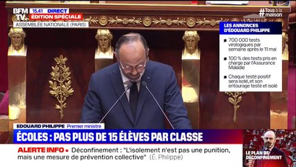 Edouard Philippe annonce la réouverture des crèches le 11 mai, selon certaines conditions