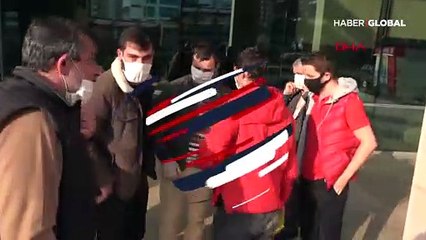 Doktoru oksijen tüpüyle kovalayan hasta yakını adli kontrolle serbest bırakıldı