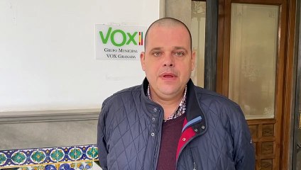 Onofre Miralles, portavoz de VOX en el Ayuntamiento de Granada