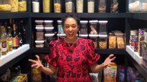 Tia Mowry Shows Us Her Beautifully Organized Pantry | Closets, Cupboards & Pantries, Oh My!