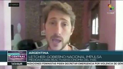 Presidente argentino extiende cuarentena hasta el 10 de mayo