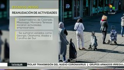 EE.UU. inicia reactivación de su economía pese al millón de contagios