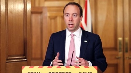 Matt Hancock says Covid-19 testing to be expanded to over 65s and workers outside the home