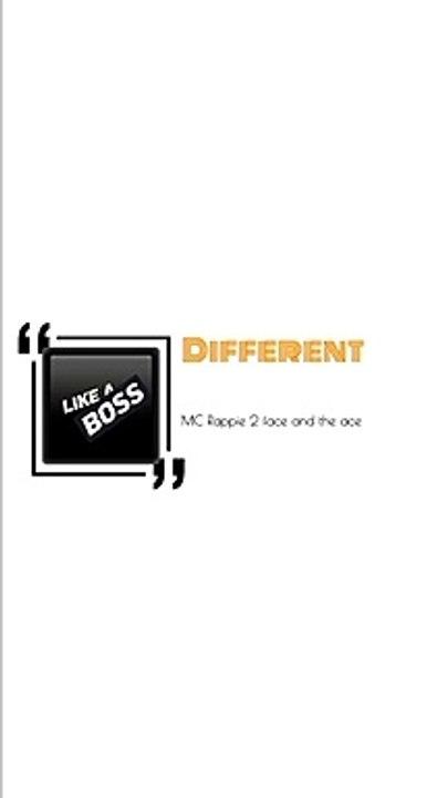 Mc rappie - different
