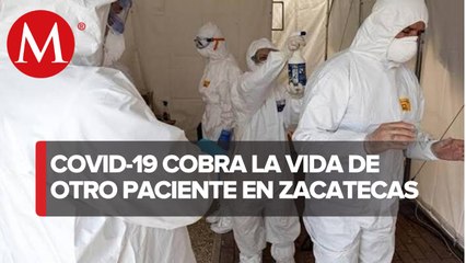 Reportan séptima muerte por coronavirus en Zacatecas