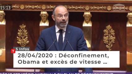 Déconfinement, Obama et excès de vitesse … Cinq infos bretonnes du 28 avril