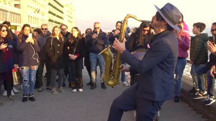 Señorita  - STREET SAX PERFORMANCE - The Best Saxophone Songs