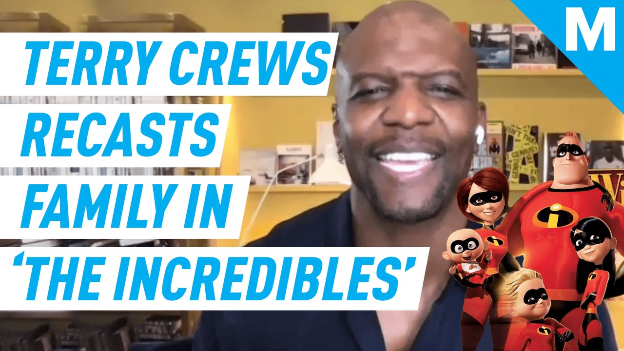 Terry Crews recasts 'The Incredibles' with his own family
