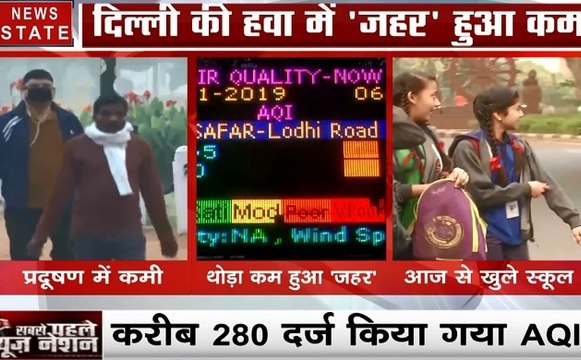 Pollution: दिल्ली में प्रदूषण में आई थोड़ी कमी, लेकिन एयर क्वालिटी अब भी गंभीर