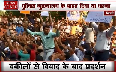 Delhi :दिल्‍ली पुलिस कमिश्‍नर नहीं, इस अफसर के कहने पर पुलिसकर्मियों ने खत्‍म किया धरना