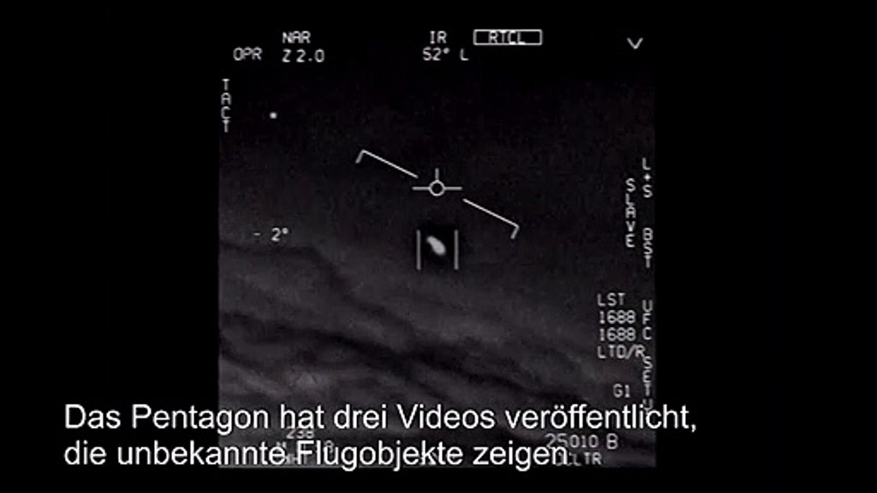 Pentagon veröffentlicht drei Ufo-Videos