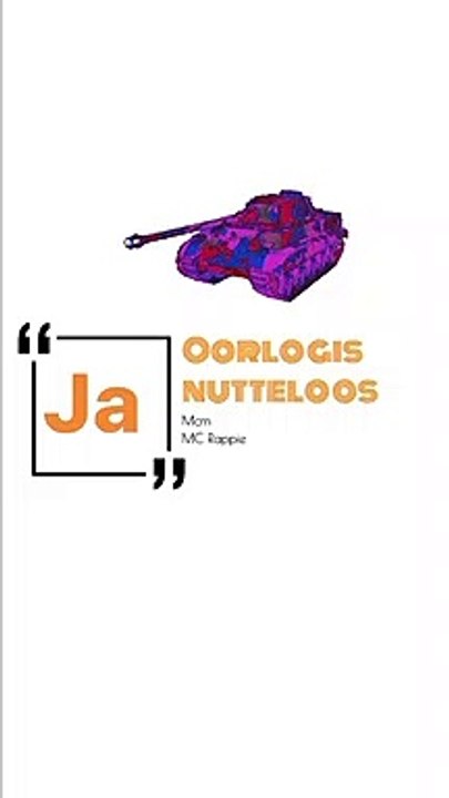 Mcm mc rappie - oorlog is nutteloos