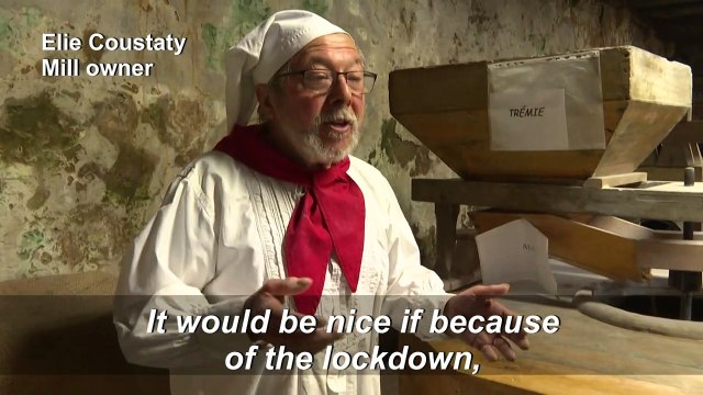 Coronavirus lockdown breathes new life into medieval French mill