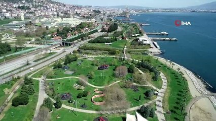 Görsel şölen oluşturan laleler güzelliklerini sergileyemedi