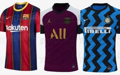 Confira as novas camisas dos clubes europeus