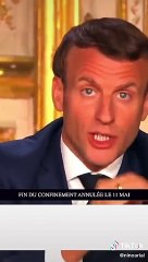 Annonce de Macron sans langue de bois