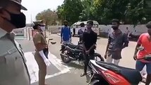 Hindistan Polisi Covid-19 Şakası - Sokağa Çıkma Yasağına uymayanlar İçin ibretlik şaka