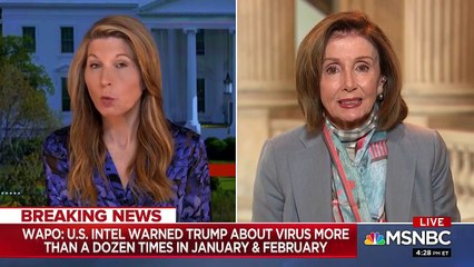 Pelosi says her time is better spent speaking in a public because it's what Trump pays attention to