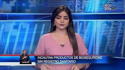 Incautan productos de bioseguridad sin registro sanitario en Imbabura