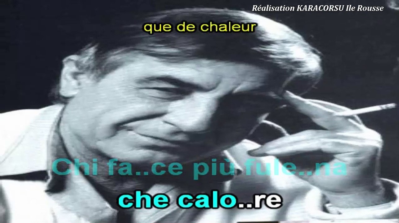 KARAOKE ANTOINE CIOSI - L'ombre