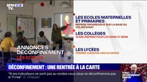 Déconfinement: une rentrée scolaire progressive et des mesures sanitaires strictes