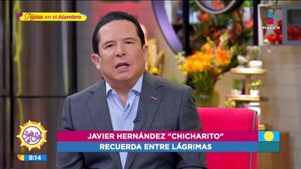 Entre lágrimas, Javier Hernández &#039;Chicharito&#039;, lamenta fallecimiento de su abuelo Don Tomás Balcázar