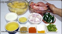 potato chicken recipe In Lock-Down /چکن آلو کا سالن/chicken aloo shorba/chicken curry/zareen fatima