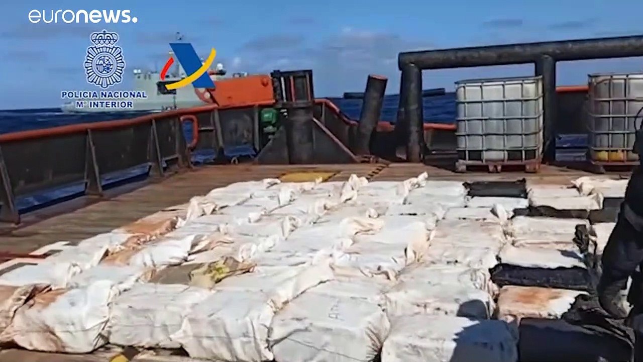 Vier Tonnen Kokain vor Galicien beschlagnahmt