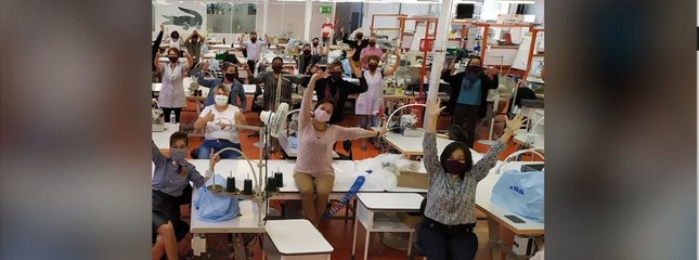 Covid-19 : l’initiative Savoir faire ensemble pour fabriquer masques et surblouses | Gouvernement
