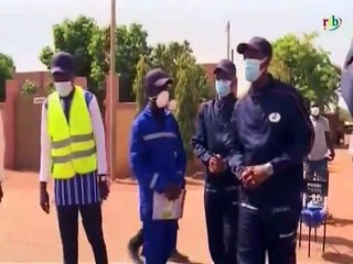 RTB / Visite du ministre de l’Energie sur les installations de la Centrale thermique de Komsilga