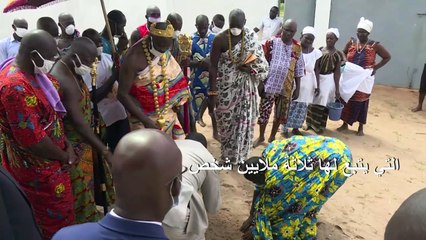 ملك تقليدي في ساحل العاج يستنجد بأرواح الأجداد لمكافحة كورونا