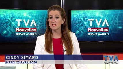 TVA Nouvelles CHAU 18H 28 Avril 2020