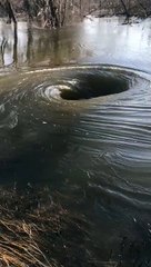 Tossing a Large Rock into an Eddy