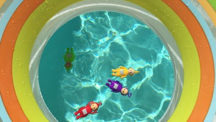 LEARNING COLORS Pool Tube Float with TELETUBBIES TOYS-