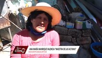 Maestra arequipeña lleva educación a las alturas