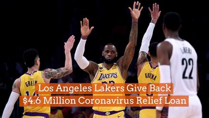 The Lakers Don't Need A Loan