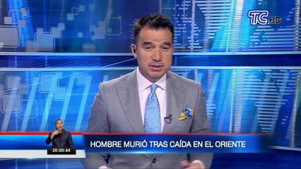 Hombre murió tras caer a una alcantarilla en vía Puyo -Tena